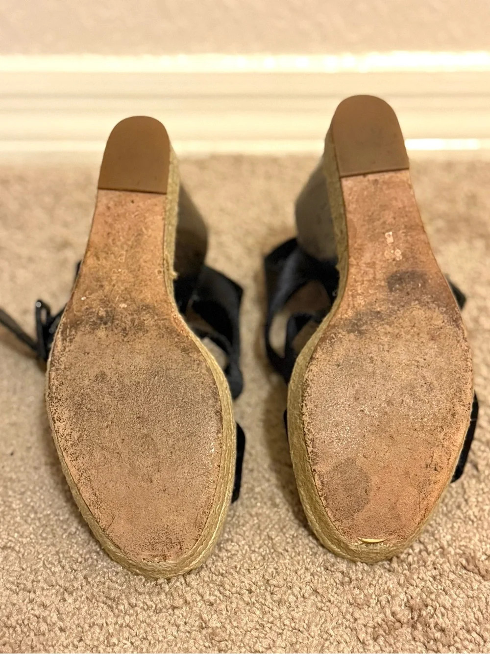 Coach espadrille wedges